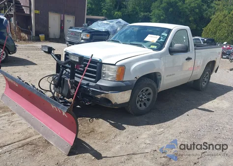 2011 GMC Sierra 1500 Work Truck из США, поврежденный, VIN 1GTN2TEX3BZ111826